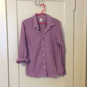 J crew long sleeved shirt